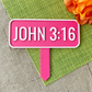 John 3:16 Planter Stake