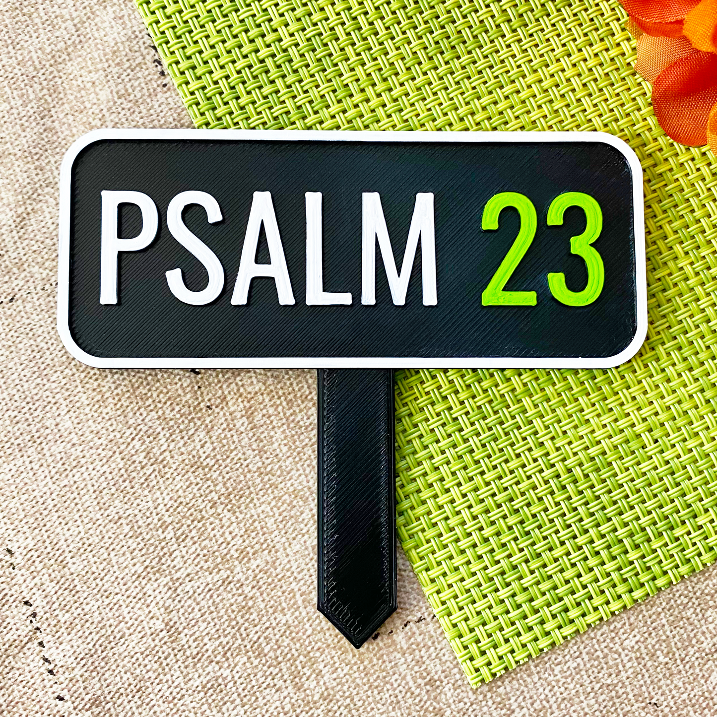 Psalm 23 Planter Stake