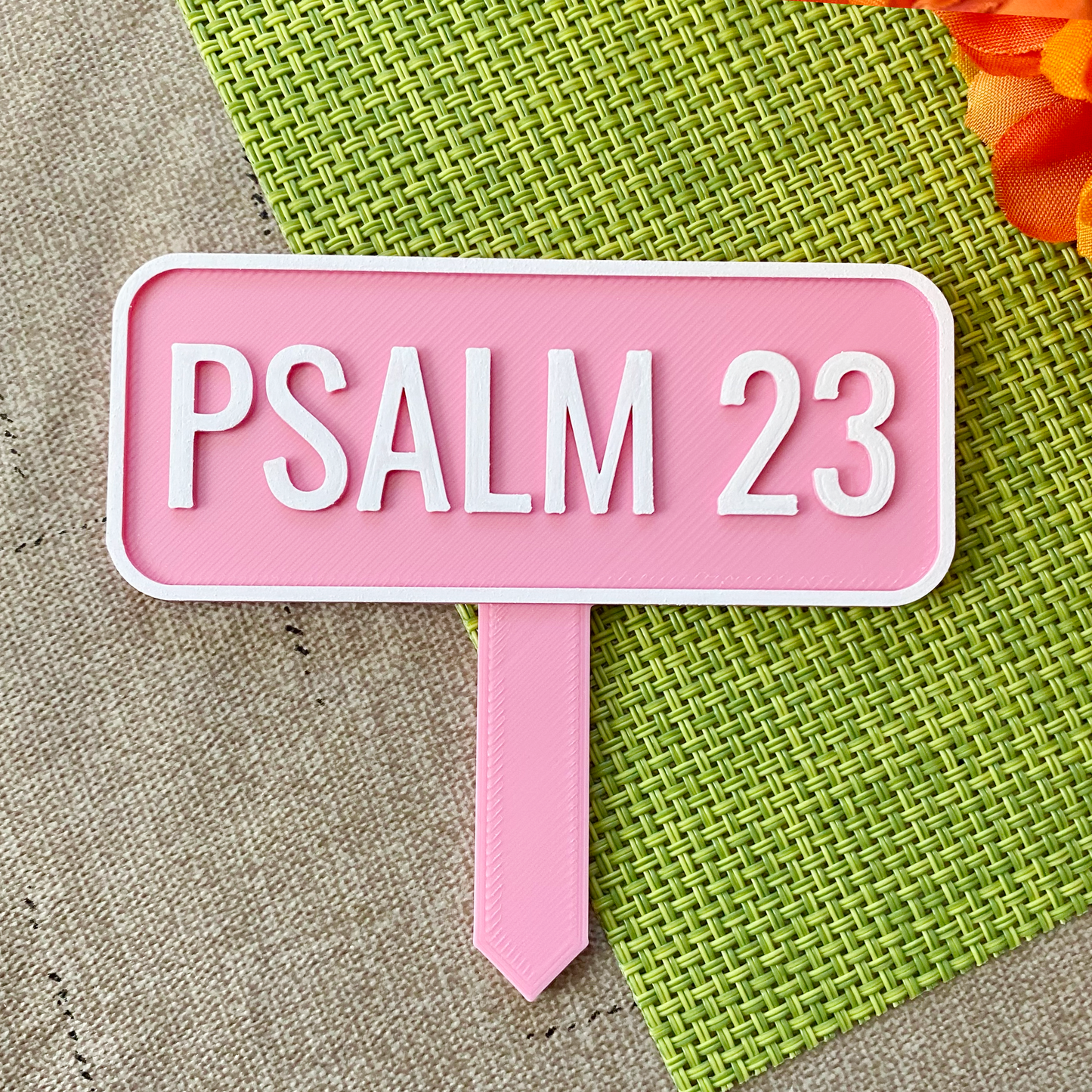 Psalm 23 Planter Stake