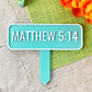 Matthew 5:14 Planter Stake