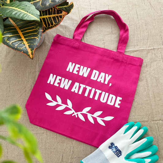 New Day, New Attitude - Tote Bag